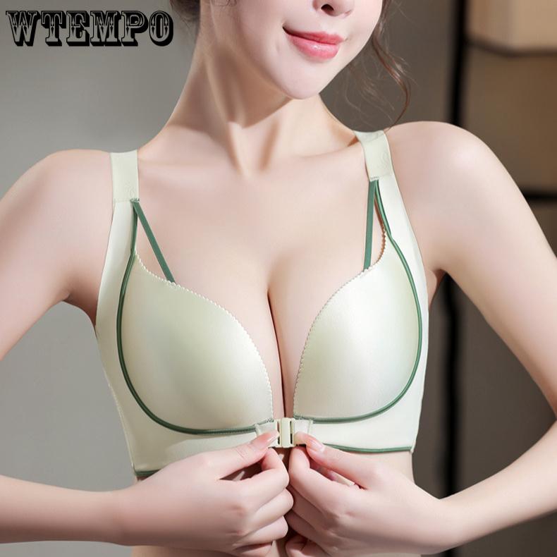 Front Button Bra Women s Plus Size Bra Women s Smooth Seamless Sexy Gathering Soft Steel Ring Bra Minimalist Bra 34/75C
Front Button Bra Women s Plus Size Bra Women s Smooth Seamless Sexy Gathering Soft Steel Ring Bra Minimalist Bra 34/75C