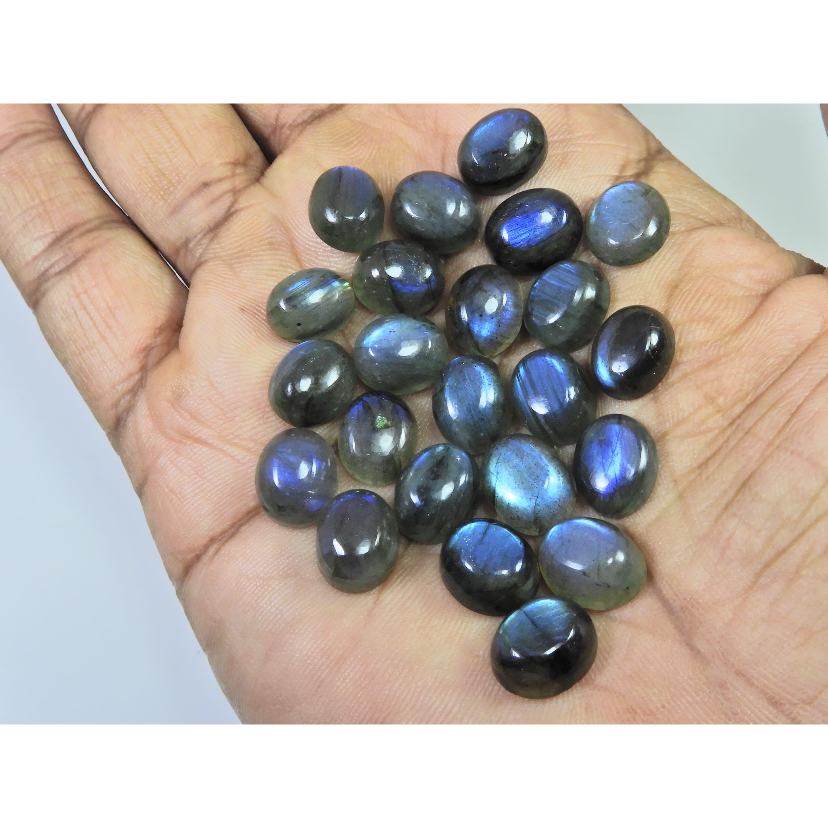 9X11MM Natural Labradorite Blue Fire Oval Cabochon Loose Gemstone 23Pcs Lot C-1064
9X11MM Natural Labradorite Blue Fire Oval Cabochon Loose Gemstone 23Pcs Lot C-1064