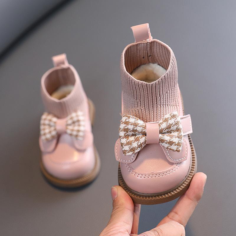 Baby First Walker Shoes Spring Autumn Infant Versatile Sock Boot Children Girls Elegant 0-1y Casual Shoe Simple Lattice Bow 24
Baby First Walker Shoes Spring Autumn Infant Versatile Sock Boot Children Girls Elegant 0-1y Casual Shoe Simple Lattice Bow 24
