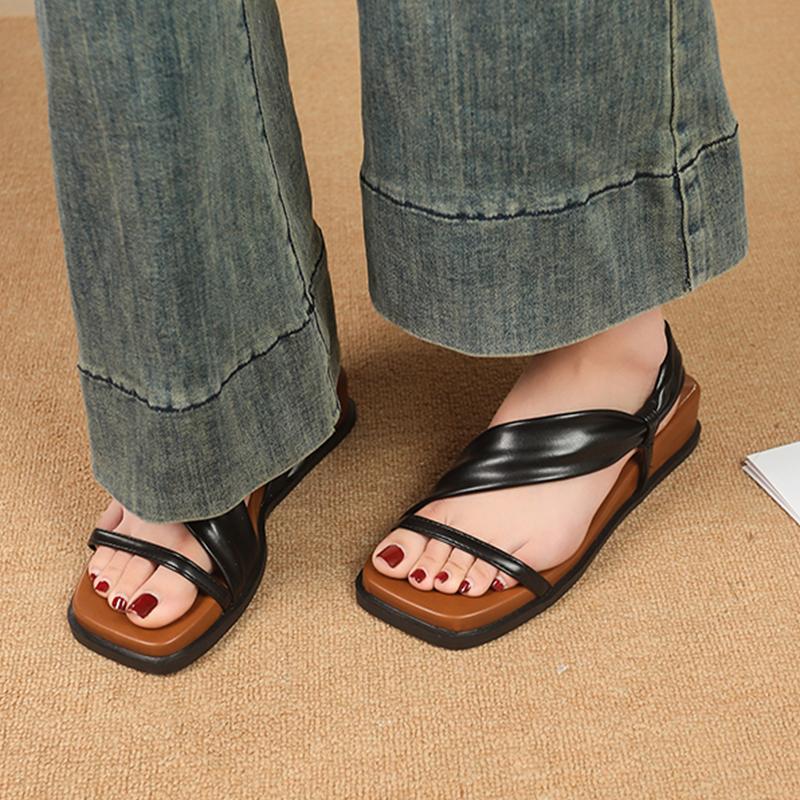 Flats Women Sandals Designer Shoes Summer Dress Square Toe Shoes Woman Cozy Slippers 2025 Trend Brand Female Zapatillas 40
Flats Women Sandals Designer Shoes Summer Dress Square Toe Shoes Woman Cozy Slippers 2025 Trend Brand Female Zapatillas 40