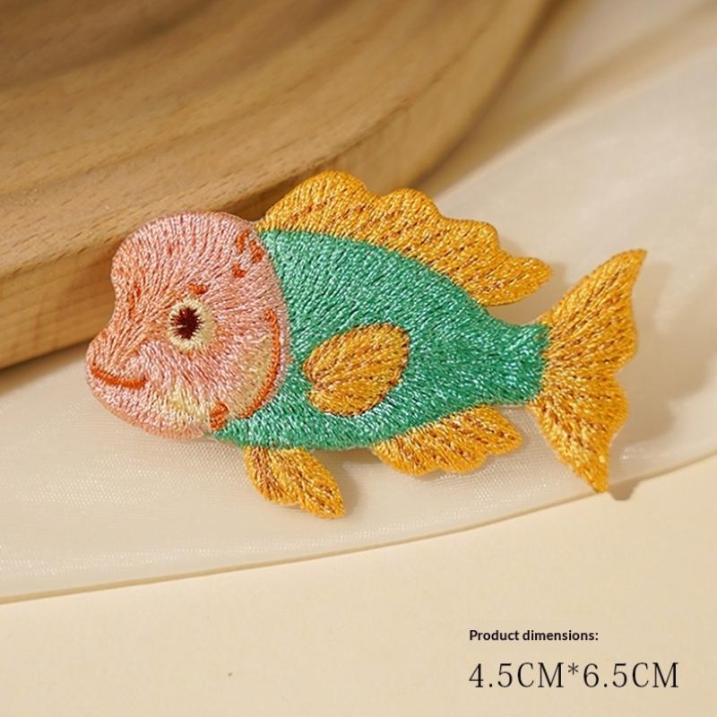 Summer Sea Fish Dolphin Jellyfish Children Iron-On Sew Embroidery Badge Patch Diy T-Shirt Hat Backpack Clothing Applique Sticker D
Summer Sea Fish Dolphin Jellyfish Children Iron-On Sew Embroidery Badge Patch Diy T-Shirt Hat Backpack Clothing Applique Sticker D