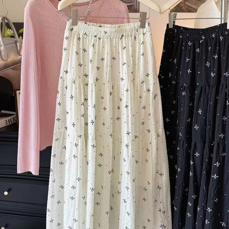 Women s White Star Print Tiered A-Line Midi Skirt Elastic Waist Sheer Lightweight Casual Skirt S белый
Women s White Star Print Tiered A-Line Midi Skirt Elastic Waist Sheer Lightweight Casual Skirt S белый