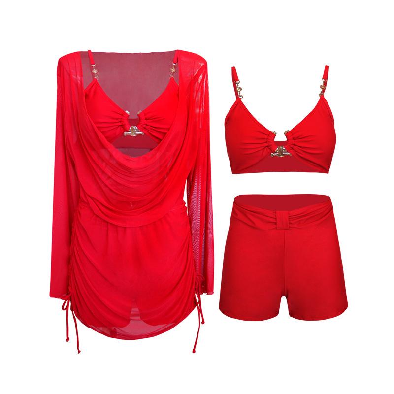 Plus Size Women s Three-Piece Swimsuit Set: Slimming, Sun-Protective, Long Sleeve Cover-up for Beach or Hot Springs 4XL
Plus Size Women s Three-Piece Swimsuit Set: Slimming, Sun-Protective, Long Sleeve Cover-up for Beach or Hot Springs 4XL