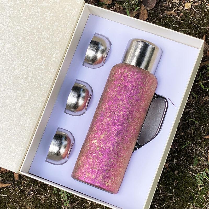 Portable Pure Titanium Insulated Cup with Mechanical Temperature Display - Moka Pot Outdoor Gift Water Bottle Customization Available 850ml рожевий
Portable Pure Titanium Insulated Cup with Mechanical Temperature Display - Moka Pot Outdoor Gift Water Bottle Customization Available 850ml рожевий