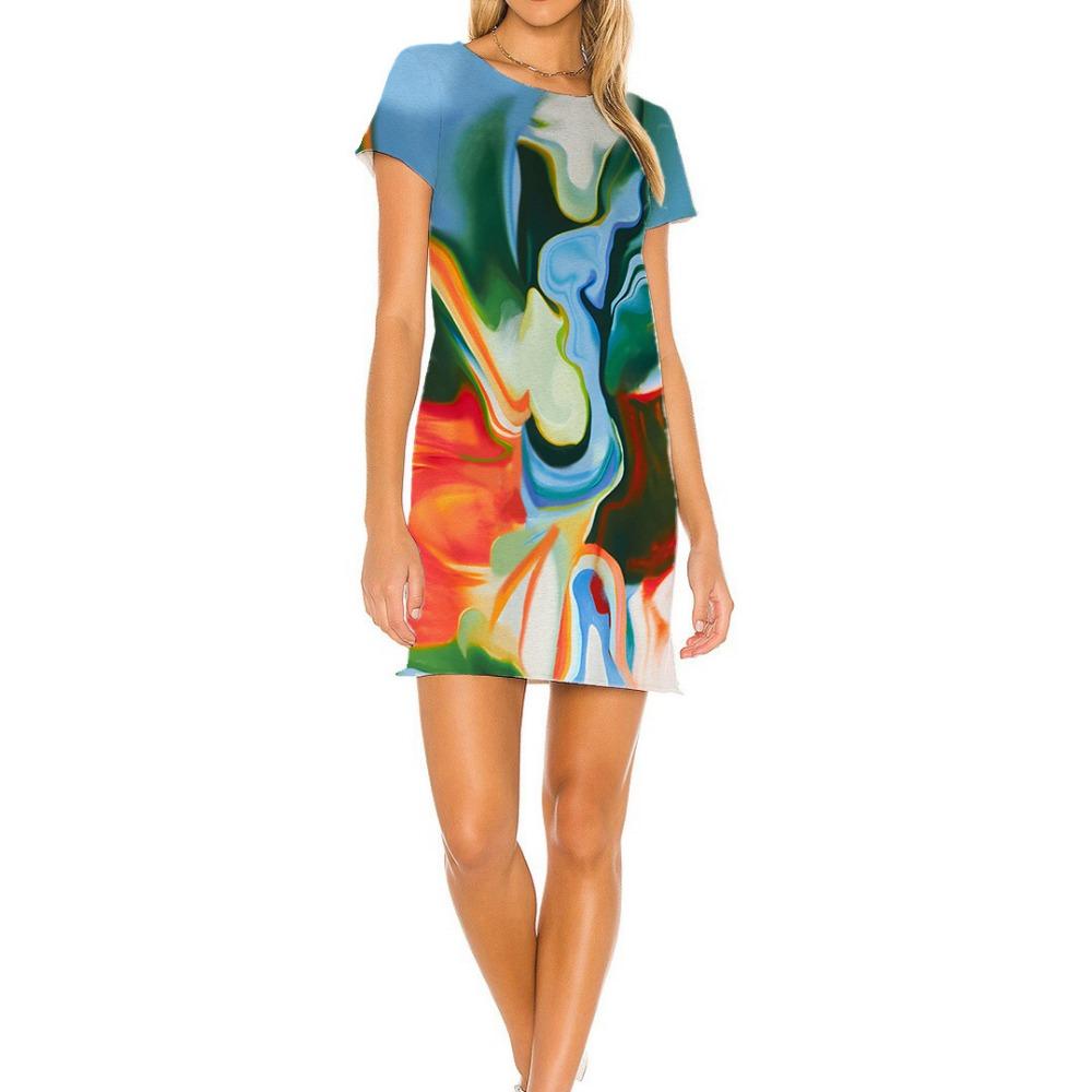 Women s Short-sleeved Fashionable Comfortable Retro Print Dress For Women s Round Neck Short-sleeved Loose Casual Elegant Dress XL
Women s Short-sleeved Fashionable Comfortable Retro Print Dress For Women s Round Neck Short-sleeved Loose Casual Elegant Dress XL