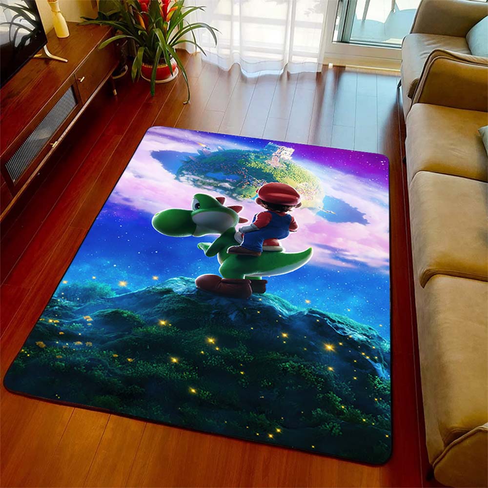 Modern Game Mario Design Area Rug Soft Polyester Non-Skid Carpet Home Living Room Bedroom Floor Mat 60x90cm
Modern Game Mario Design Area Rug Soft Polyester Non-Skid Carpet Home Living Room Bedroom Floor Mat 60x90cm