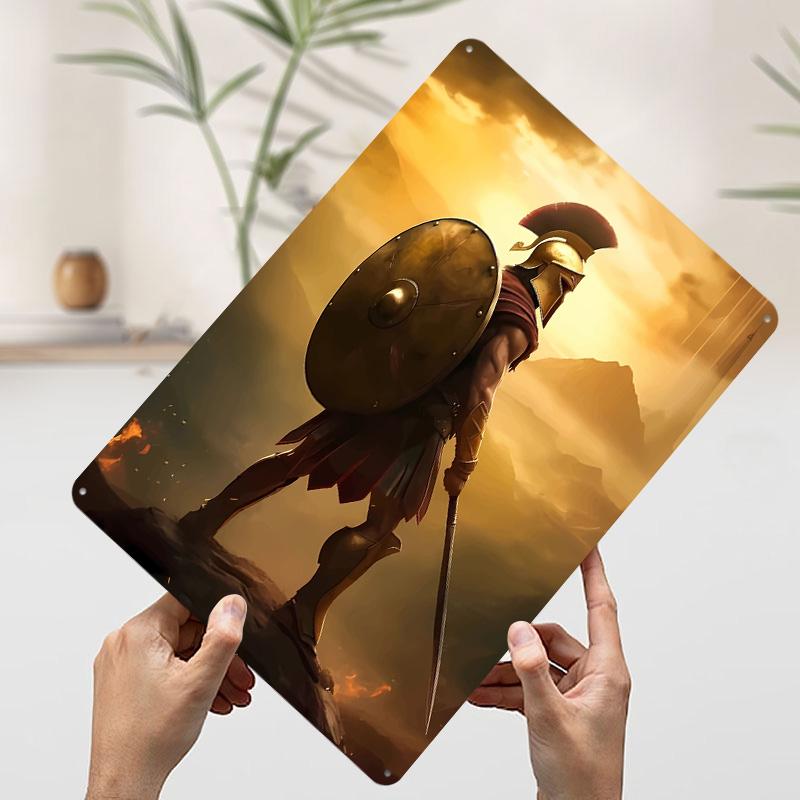 Spartan Spartacus Metal Poster Customized Wall Art Retro Vintage Tinplate Signs for Man Cave Room Decorations House Decor Home 20x30cm(7.8x11.8inch)
Spartan Spartacus Metal Poster Customized Wall Art Retro Vintage Tinplate Signs for Man Cave Room Decorations House Decor Home 20x30cm(7.8x11.8inch)