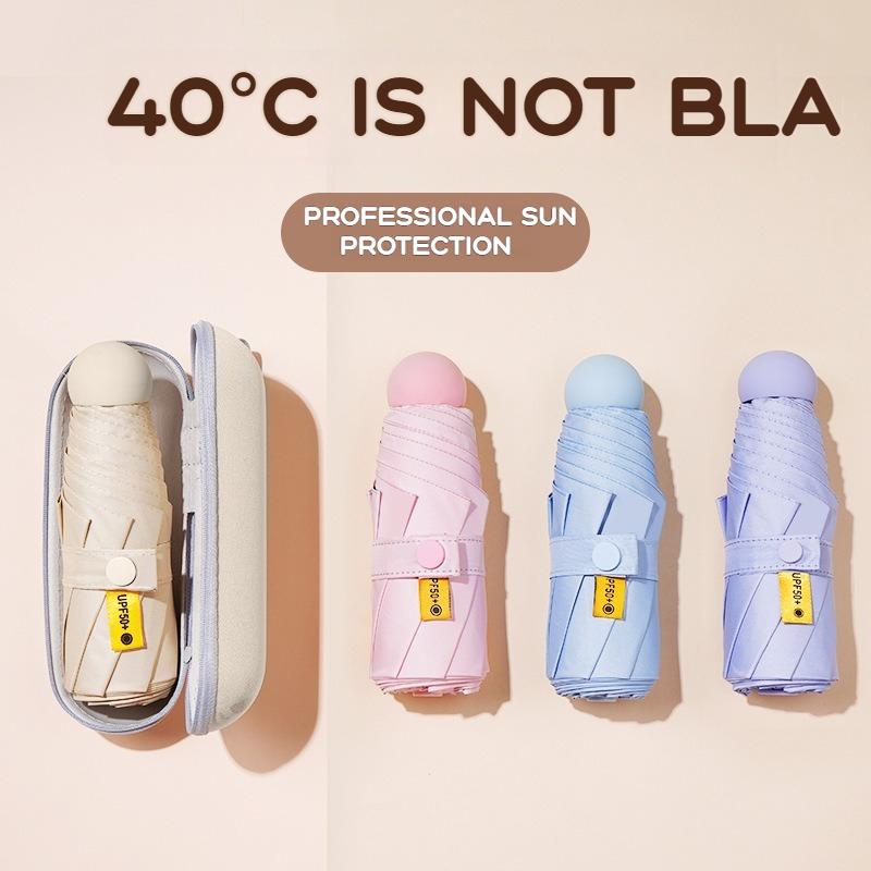 2025 1Pc 55% Off Mini Sun Umbrella Pocket Rain Umbrella Vinyl Folding UV Ultraviolet Protection Sun Shade Pocket Parasol Capsule
2025 1Pc 55% Off Mini Sun Umbrella Pocket Rain Umbrella Vinyl Folding UV Ultraviolet Protection Sun Shade Pocket Parasol Capsule