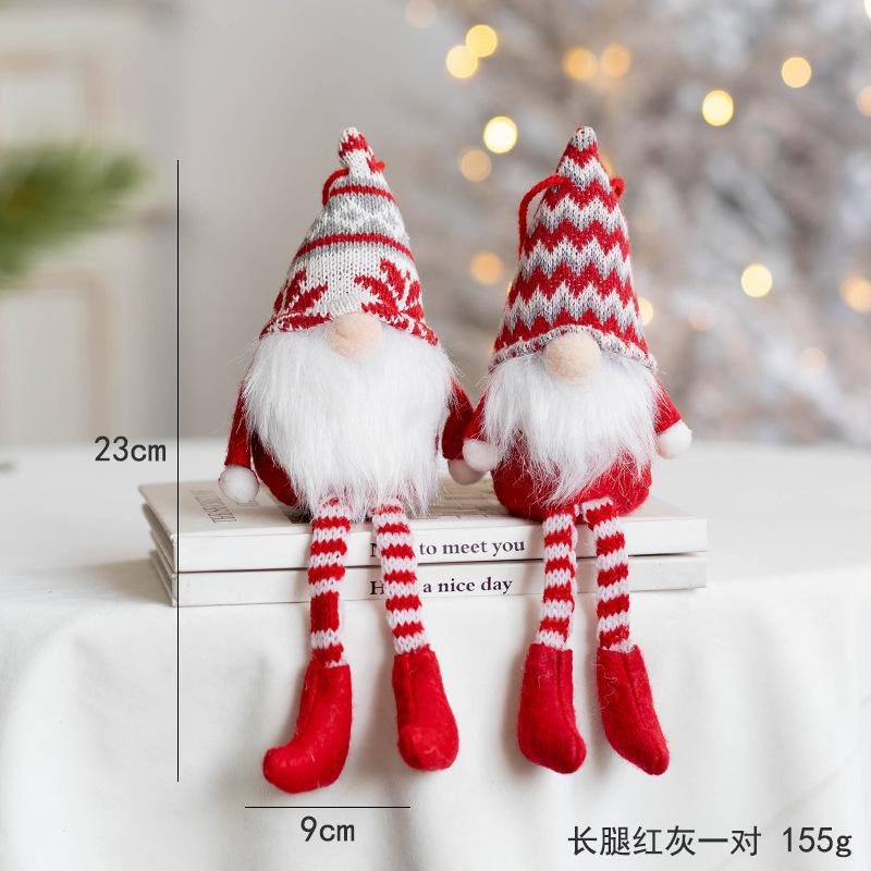 Red Hat Rudolf Christmas Decorations Festival Faceless Doll Standing Dwarf Santa Claus Doll Set Atmosphere Decoration Supplies
Red Hat Rudolf Christmas Decorations Festival Faceless Doll Standing Dwarf Santa Claus Doll Set Atmosphere Decoration Supplies