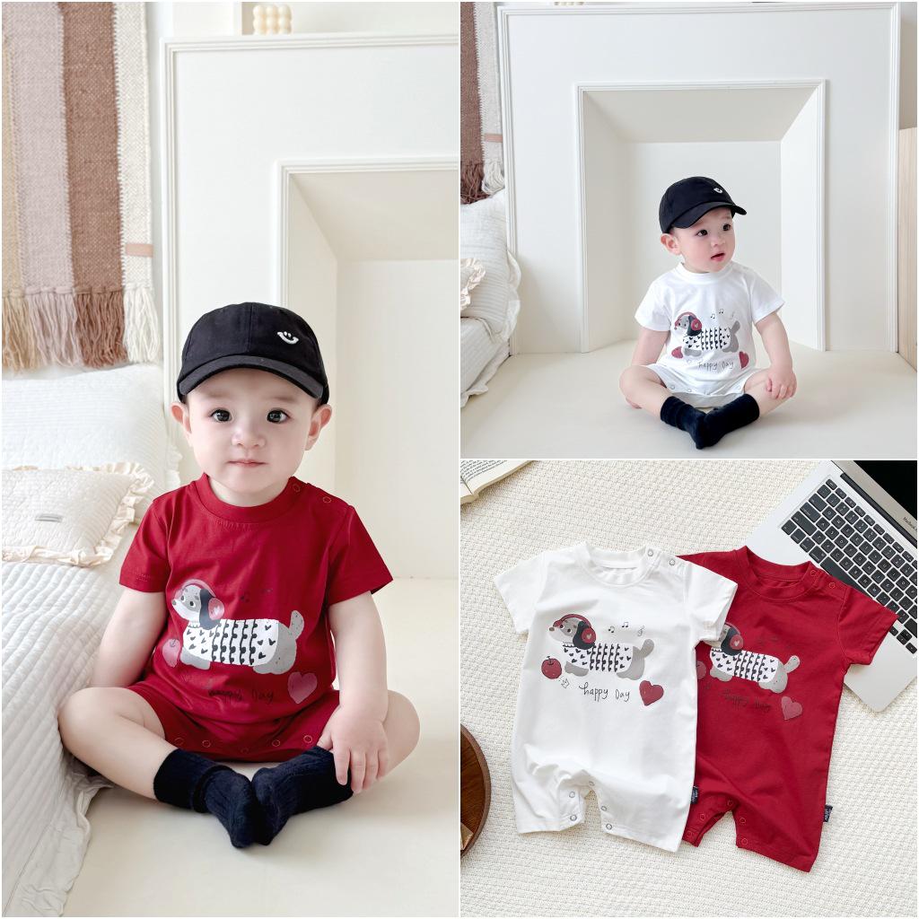 Infant and Toddler Cartoon Print Short-Sleeved Romper and T-Shirt Set with Fashionable Baby Shorts - Summer Trend 80 cm білий
Infant and Toddler Cartoon Print Short-Sleeved Romper and T-Shirt Set with Fashionable Baby Shorts - Summer Trend 80 cm білий