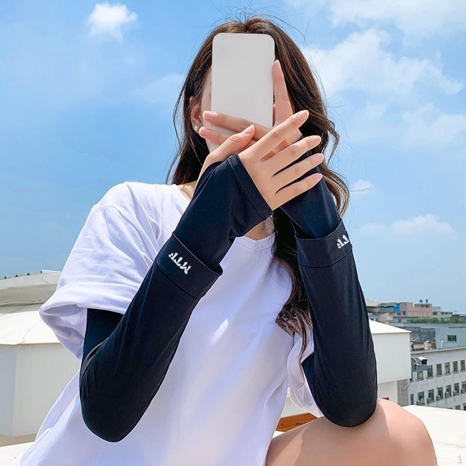 Солнцезащитные рукава, нарукавники, перчатки для вождения без пальцев, охлаждающие для прогулок чёрный
Солнцезащитные рукава, нарукавники, перчатки для вождения без пальцев, охлаждающие для прогулок чёрный