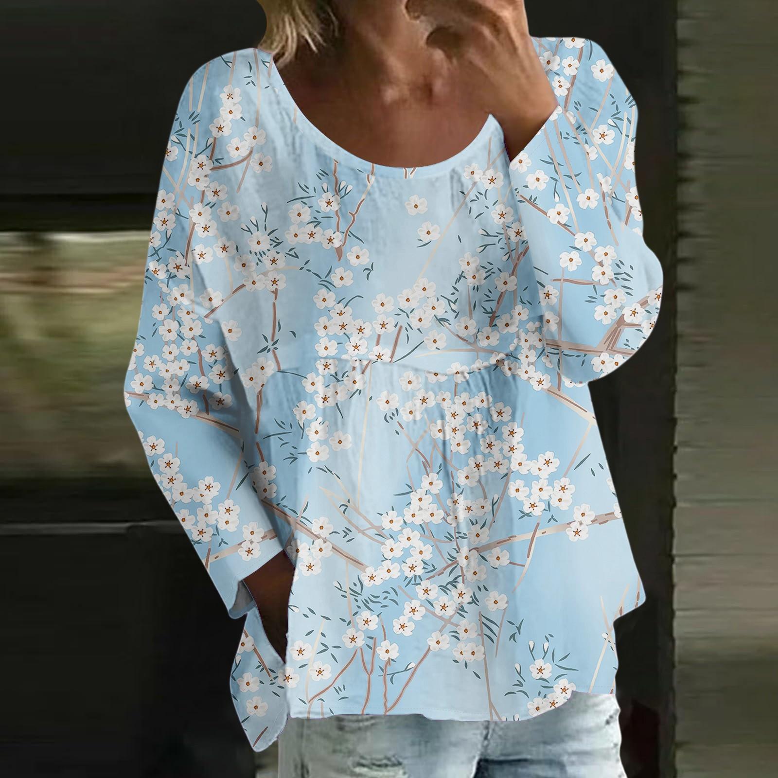 Women s Casual Fashion Loose Round Neck Floral Print Long Sleeve Top XL
Women s Casual Fashion Loose Round Neck Floral Print Long Sleeve Top XL