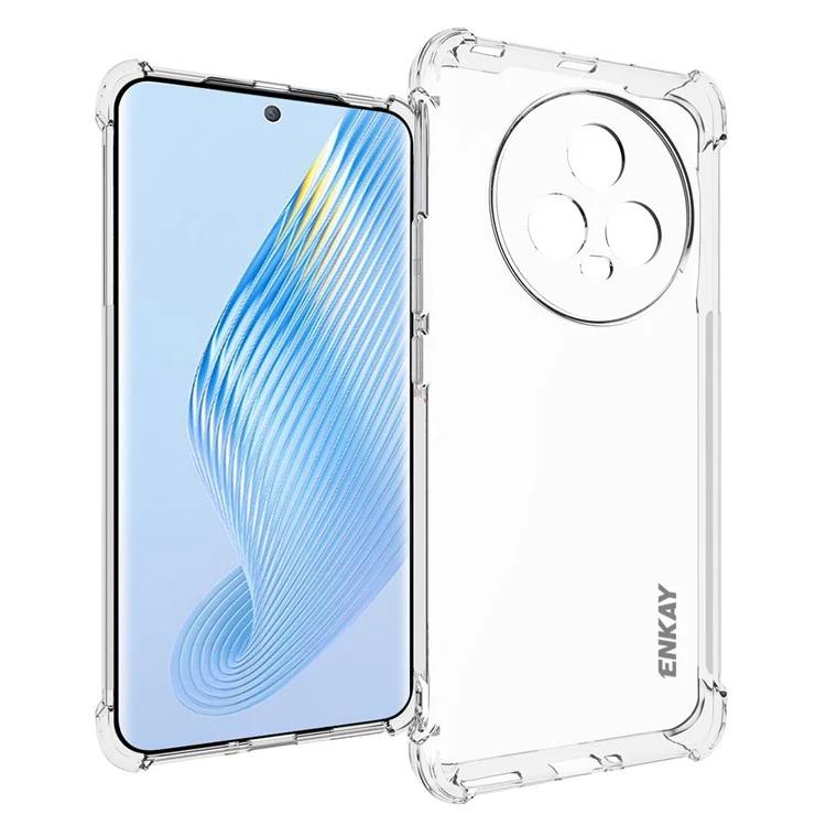 ENKAY For Honor Magic5 Clear Phone Case Thickened Corners Anti-slip Strip Edge Phone TPU Cover
ENKAY For Honor Magic5 Clear Phone Case Thickened Corners Anti-slip Strip Edge Phone TPU Cover