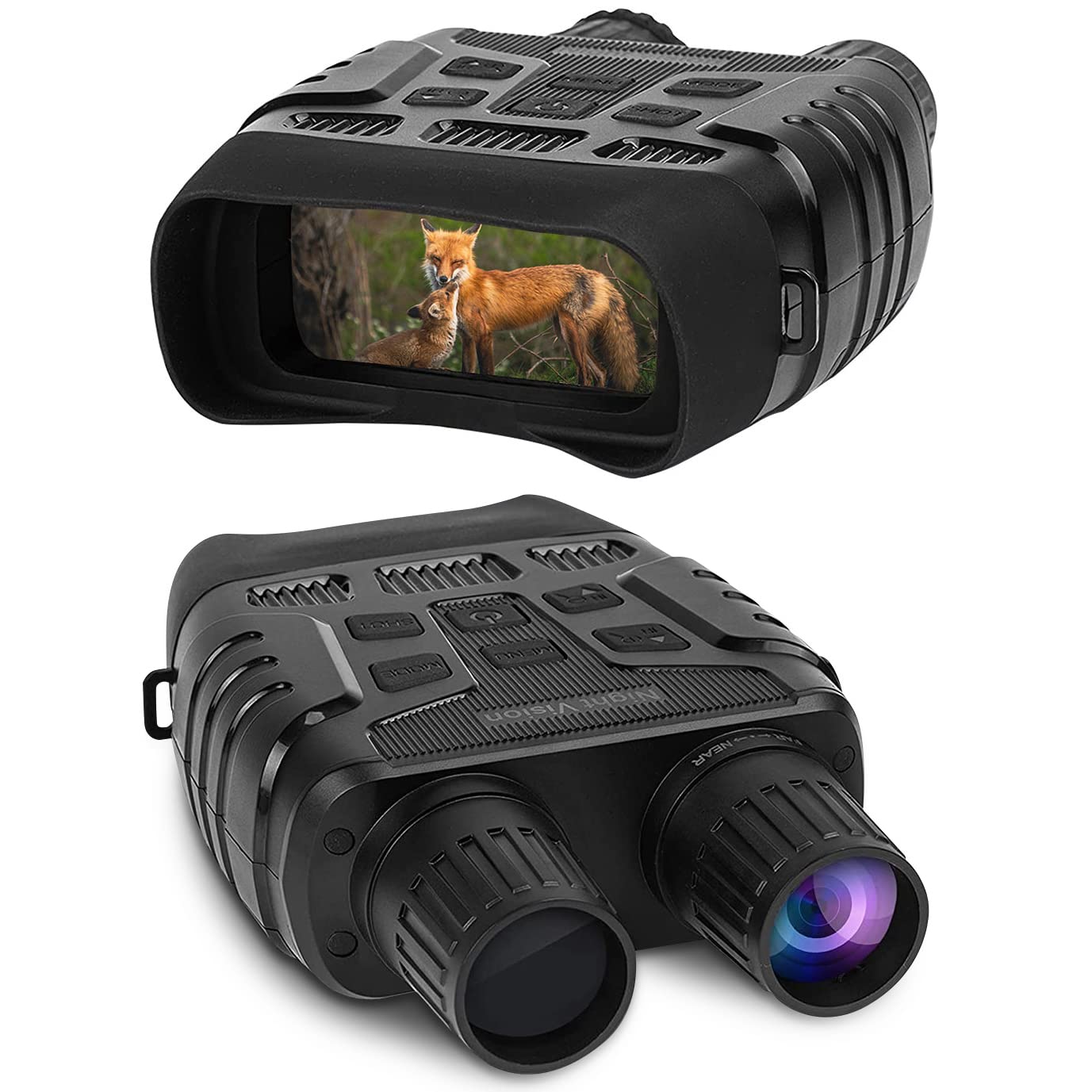 Night vision shooting up to 300m night vision scope night vision camera night scope binoculars telescope handy video camera camera starlight infrared чорний
Night vision shooting up to 300m night vision scope night vision camera night scope binoculars telescope handy video camera camera starlight infrared чорний