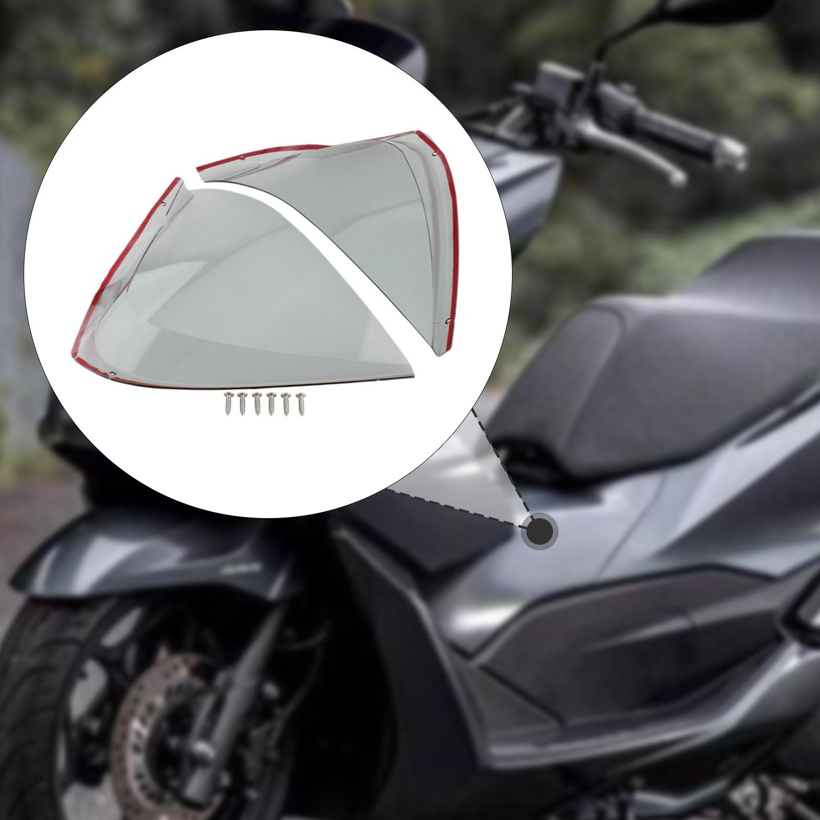 1 Pair Motorcycle Leg Wind Guards Windscreen Front Left and Right Wind Deflectors Windshield Side Leg Covers for Pcx150 серый
1 Pair Motorcycle Leg Wind Guards Windscreen Front Left and Right Wind Deflectors Windshield Side Leg Covers for Pcx150 серый