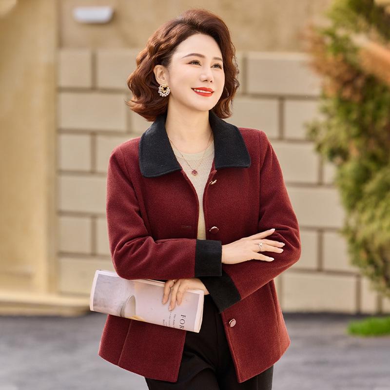 Mom s Spring Woolen Coat - 2026 New Style for Middle-Aged & Elderly Women, Perfect for Spring & Autumn. 4XL (125-140 lbs)
Mom s Spring Woolen Coat - 2026 New Style for Middle-Aged & Elderly Women, Perfect for Spring & Autumn. 4XL (125-140 lbs)