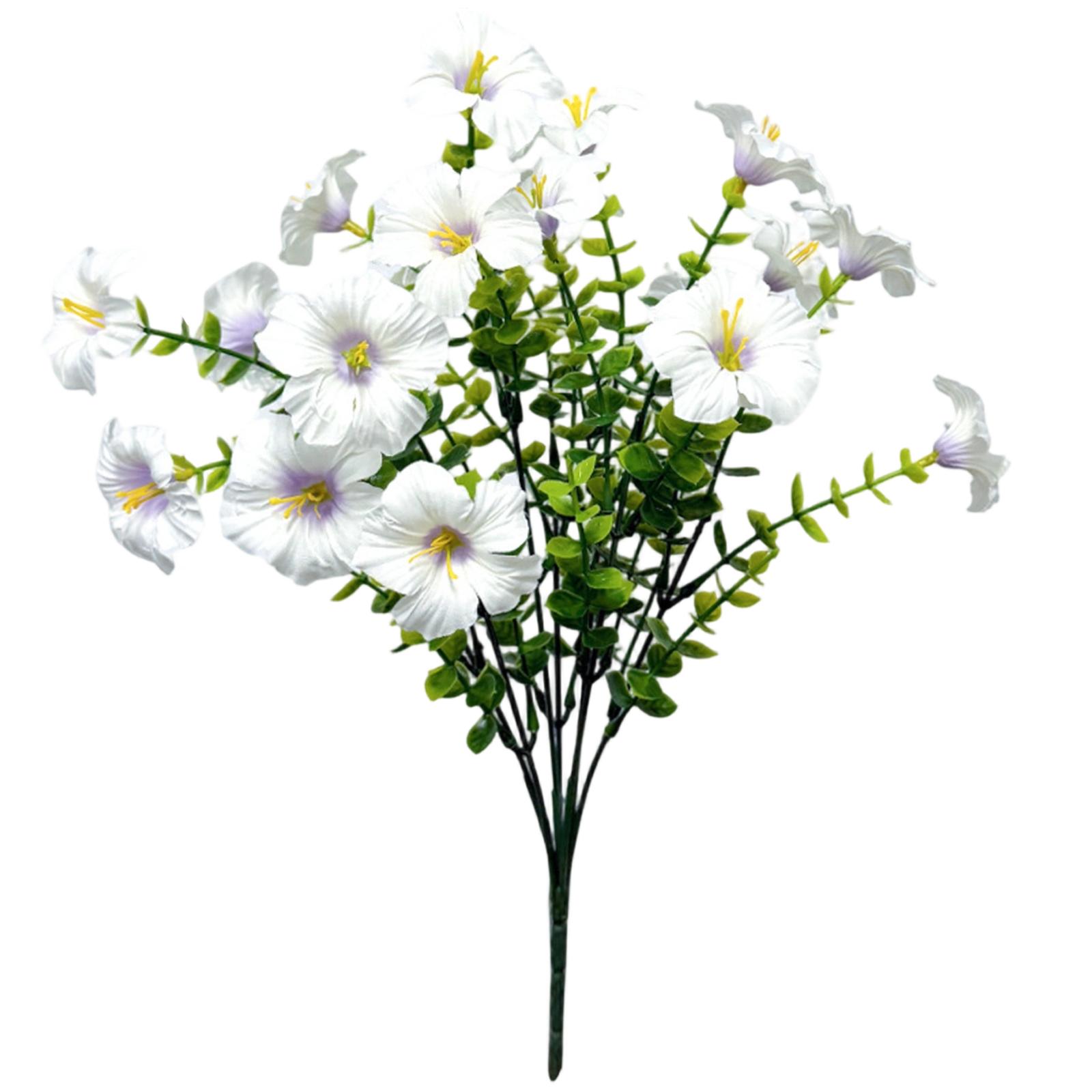 Artificial Petunia Flower Bouquet Realistic Silk Floral Arrangement for Home Office Wedding Decoration Indoor Outdoor One Size белый
Artificial Petunia Flower Bouquet Realistic Silk Floral Arrangement for Home Office Wedding Decoration Indoor Outdoor One Size белый