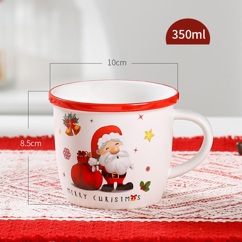 Милая мультяшная рождественская керамическая чашка кофейная кружка Санта-Кружка креативная чашка для воды 350
Милая мультяшная рождественская керамическая чашка кофейная кружка Санта-Кружка креативная чашка для воды 350