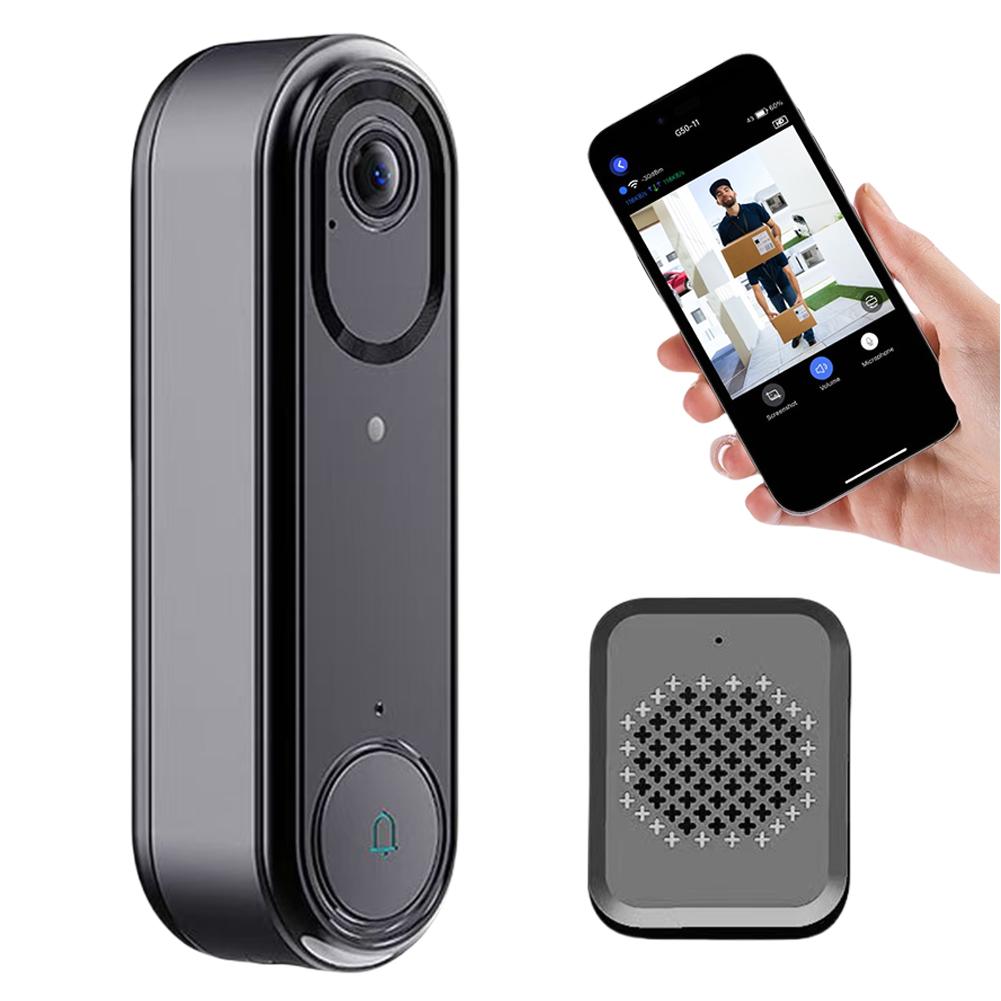 Smart Home DoorBell Camera Wireless Waterproof Video Doorbell 2.4G WiFi Ring Doorbell Wireless Intercom Voice For Home Office China Mainland
Smart Home DoorBell Camera Wireless Waterproof Video Doorbell 2.4G WiFi Ring Doorbell Wireless Intercom Voice For Home Office China Mainland