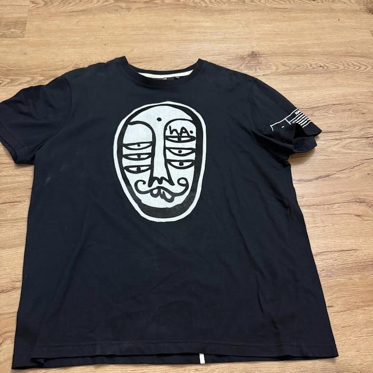 Haculla mens 100% authentic S/S t-shirt size Large black logo face 4XL
Haculla mens 100% authentic S/S t-shirt size Large black logo face 4XL