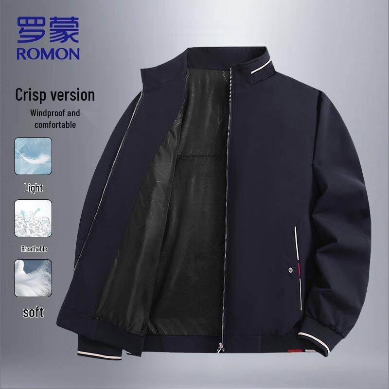 ROMON Men s Business Casual Stand Collar Jacket 3XL
ROMON Men s Business Casual Stand Collar Jacket 3XL