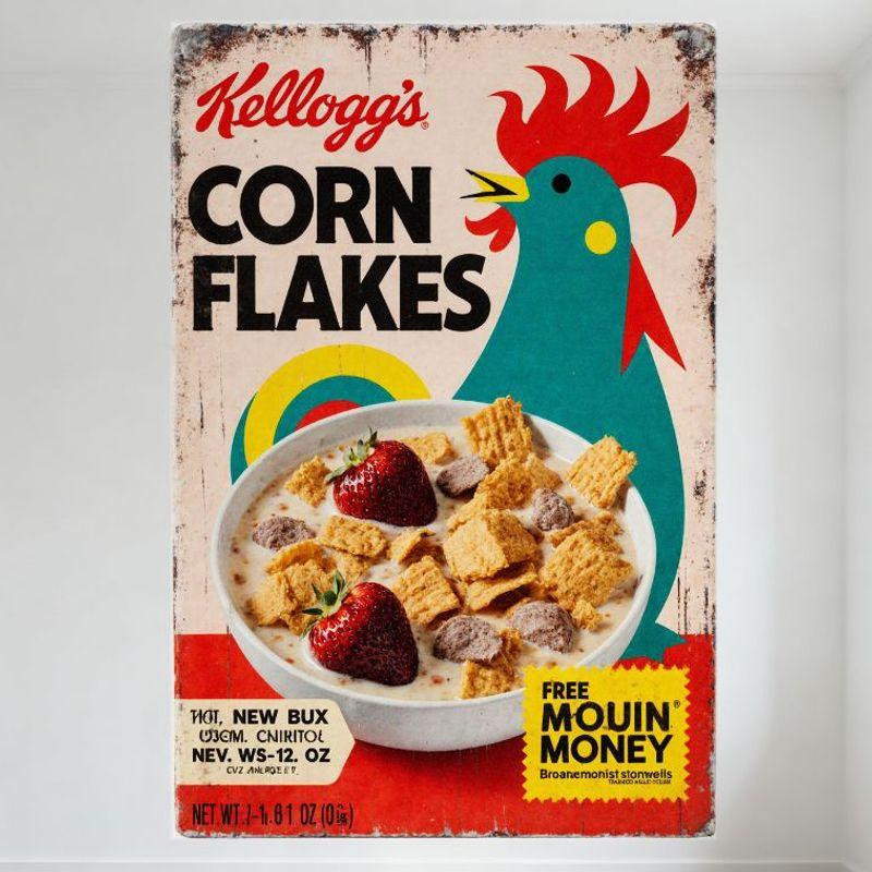 Винтажная металлическая жестяная табличка Kellogg s Corn Flakes с петухом и клубничным молоком для мужской пещеры, бара, домашнего декора, искусство, коллекционная 20x30cm(7.8x11.8inch)
Винтажная металлическая жестяная табличка Kellogg s Corn Flakes с петухом и клубничным молоком для мужской пещеры, бара, домашнего декора, искусство, коллекционная 20x30cm(7.8x11.8inch)