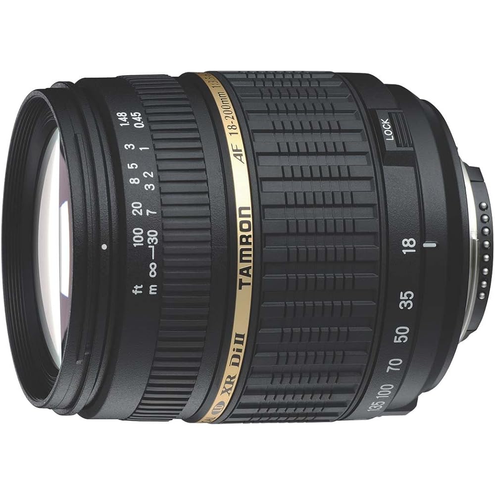 TAMRON AF18-200mm F3.5-6.3 XR DiII All-in-One Zoom Lens for Sony A-mount APS-C only A14S
TAMRON AF18-200mm F3.5-6.3 XR DiII All-in-One Zoom Lens for Sony A-mount APS-C only A14S