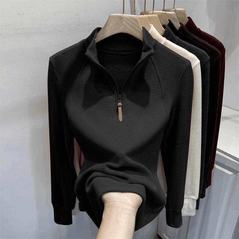 European Velour Half-Zip Long Sleeve Hoodie for Women - Autumn/Winter Warm Top. 4XL for 180-200 jin чорний
European Velour Half-Zip Long Sleeve Hoodie for Women - Autumn/Winter Warm Top. 4XL for 180-200 jin чорний