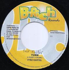 7inch Record VYBZ KARTEL - Turn NONE B-Rich Records 2004 Jamaica Reggae, Ska & Dub Used
7inch Record VYBZ KARTEL - Turn NONE B-Rich Records 2004 Jamaica Reggae, Ska & Dub Used