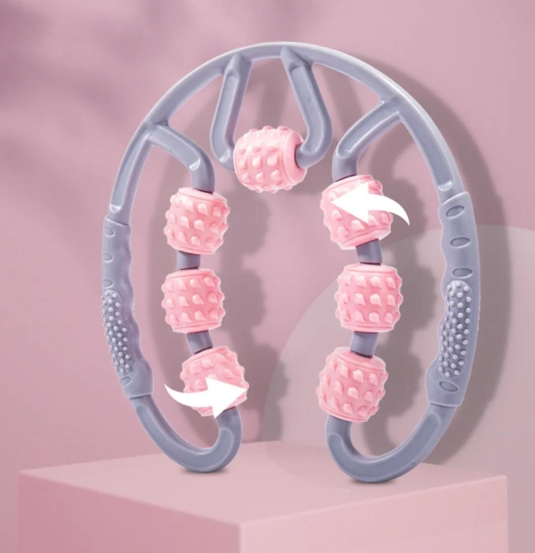 Массажный ролик, антицеллюлитный массажер, ролик для тела, ног, для похудения, тренировочное устройство для йоги, U-образный ролик для пилатеса, расслабления мышц
Массажный ролик, антицеллюлитный массажер, ролик для тела, ног, для похудения, тренировочное устройство для йоги, U-образный ролик для пилатеса, расслабления мышц