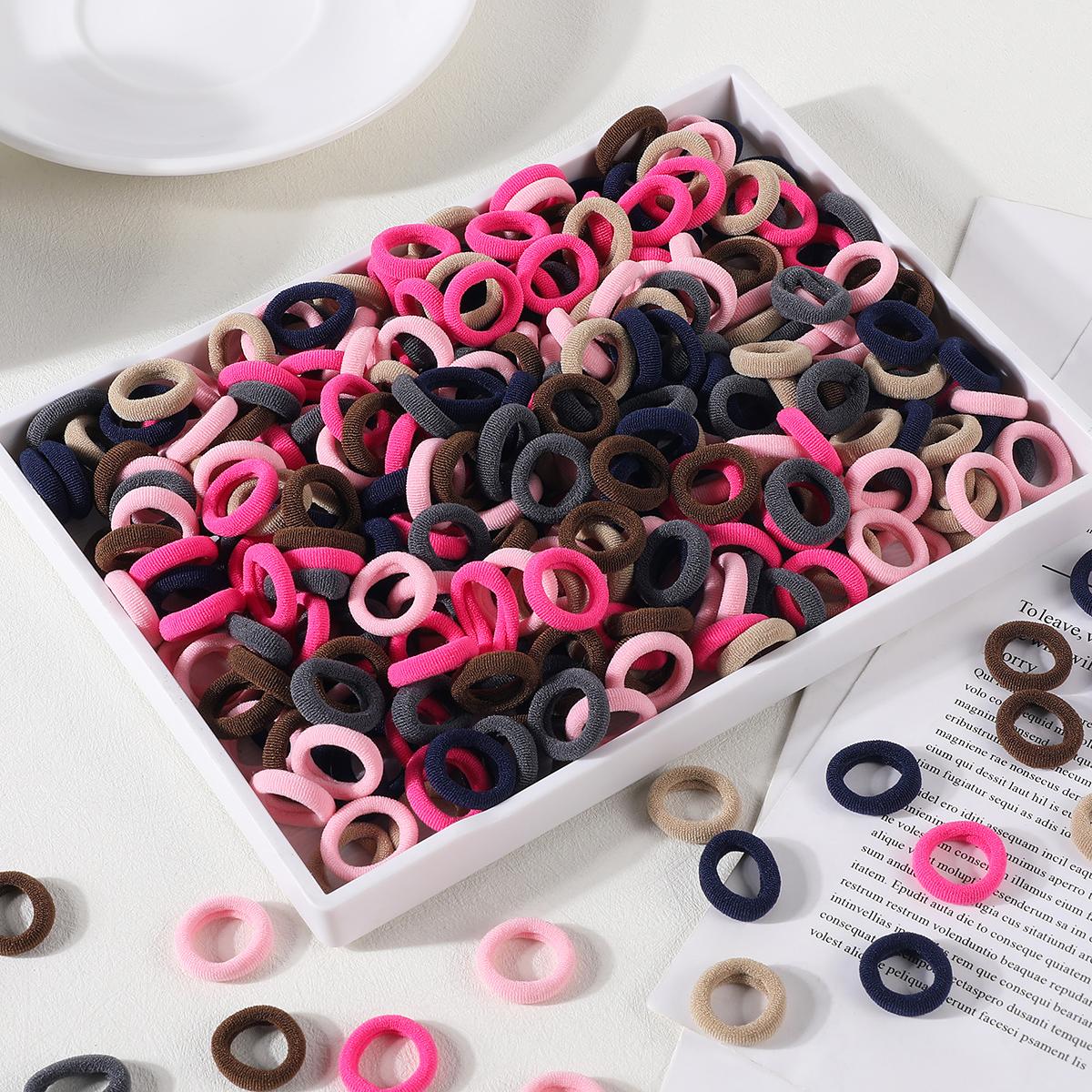 100PCS New Basic Nylon Ealstic Hair Ties for Girls Colorful Hair Band Ponytail Holder Scrunchie Rubber Band Kid Hair Accessories
100PCS New Basic Nylon Ealstic Hair Ties for Girls Colorful Hair Band Ponytail Holder Scrunchie Rubber Band Kid Hair Accessories