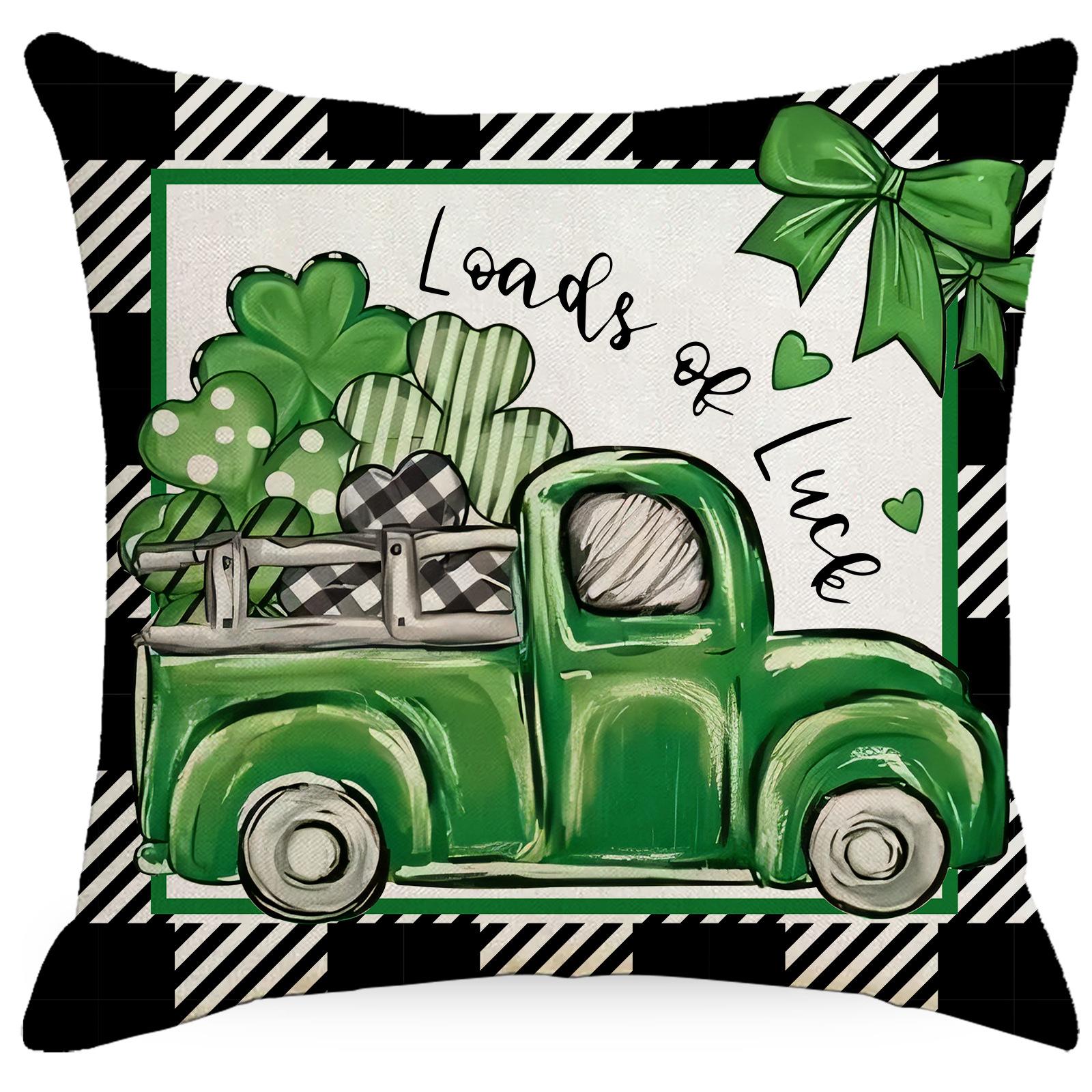 3rd Leaf Printed Pillowcase St. Patrick s Day Decorative Pillowcase Home Sofa Cushion 45 * 45Cm
3rd Leaf Printed Pillowcase St. Patrick s Day Decorative Pillowcase Home Sofa Cushion 45 * 45Cm