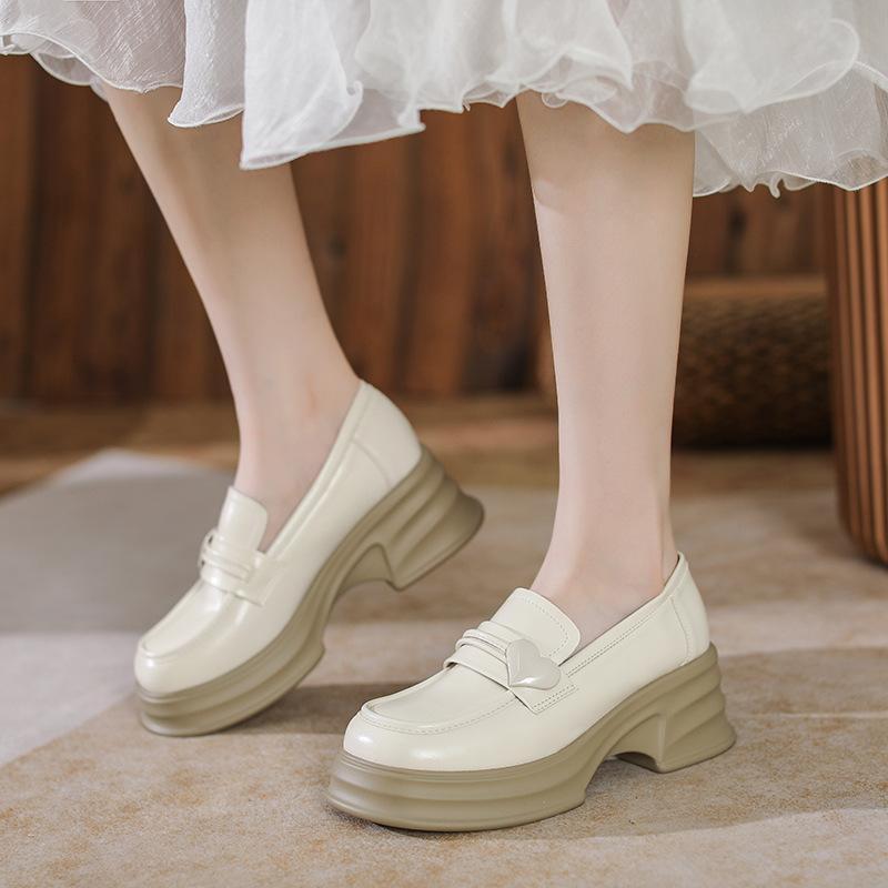 Shallow muffin thick-soled single shoes women s style college women s small leather shoes 40 абрикосовий
Shallow muffin thick-soled single shoes women s style college women s small leather shoes 40 абрикосовий