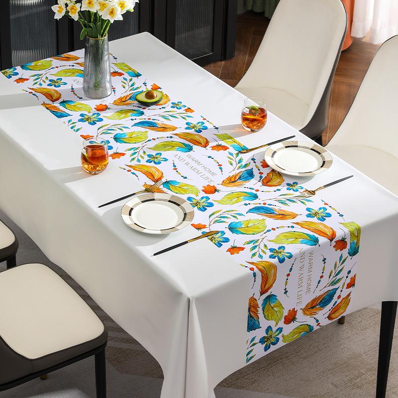 Водонепроникна та жиростійка скатертина з ПВХ Ins Tea Rectangular Minimalist Floral Tablecloth 90*150cm
Водонепроникна та жиростійка скатертина з ПВХ Ins Tea Rectangular Minimalist Floral Tablecloth 90*150cm