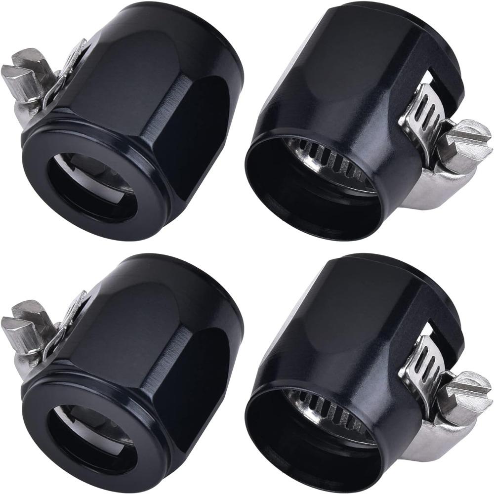 4PCS AN6 Hex Hose Clamp Black Hose Connectors Finisher Clamp with Screw Band for Hose Connectors
4PCS AN6 Hex Hose Clamp Black Hose Connectors Finisher Clamp with Screw Band for Hose Connectors