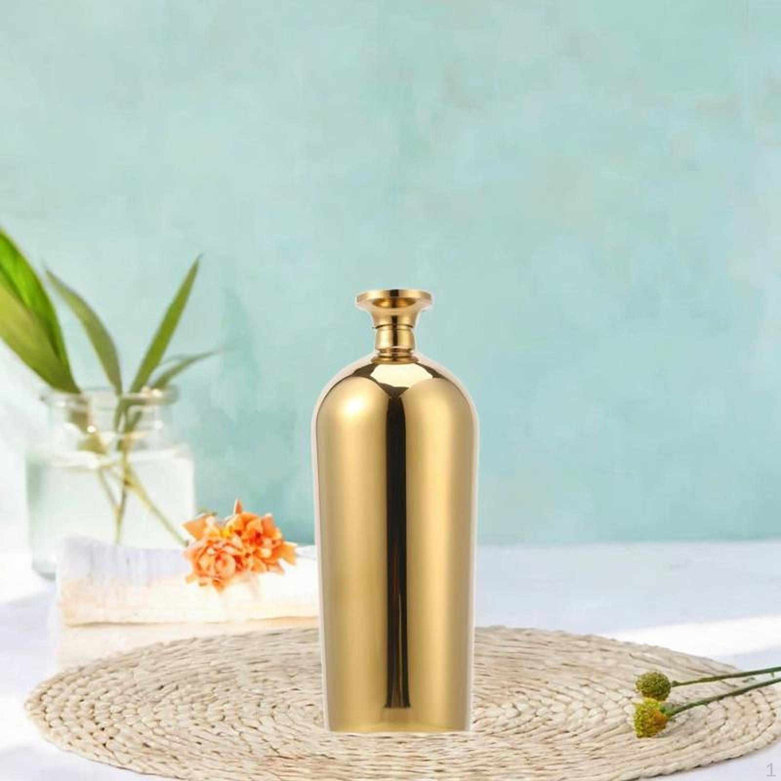 Фляжка из нержавеющей стали для питья на бедрах для женщин и мужчин, декоративная карманная бутылка для вина золотой
Фляжка из нержавеющей стали для питья на бедрах для женщин и мужчин, декоративная карманная бутылка для вина золотой