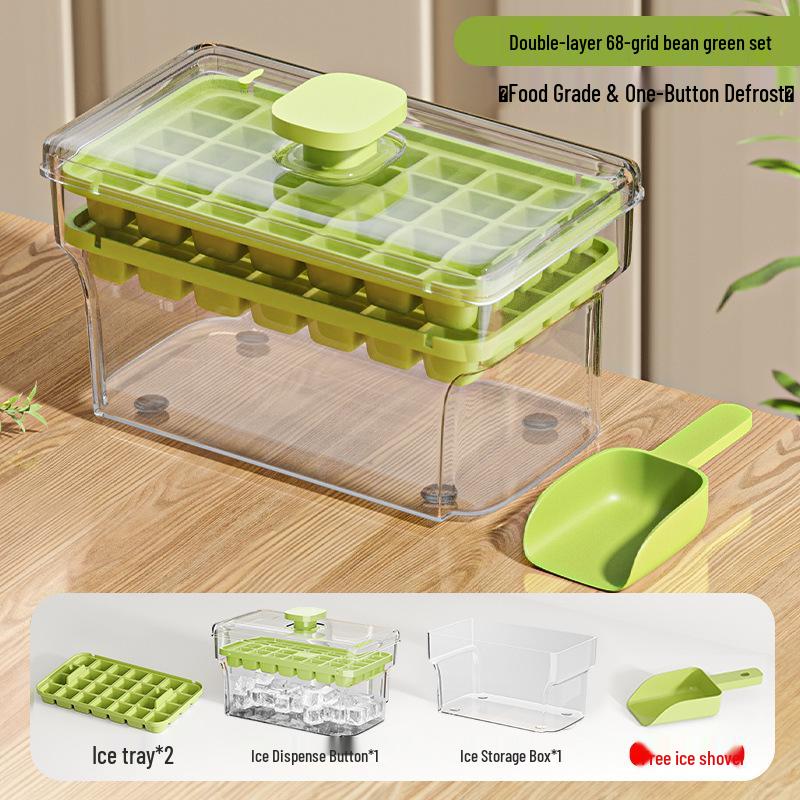 Портативный квадратный льдогенератор с крытым хранилищем - Однослойный/Двухслойный, Большая вместимость Replacement tray зелёный
Портативный квадратный льдогенератор с крытым хранилищем - Однослойный/Двухслойный, Большая вместимость Replacement tray зелёный