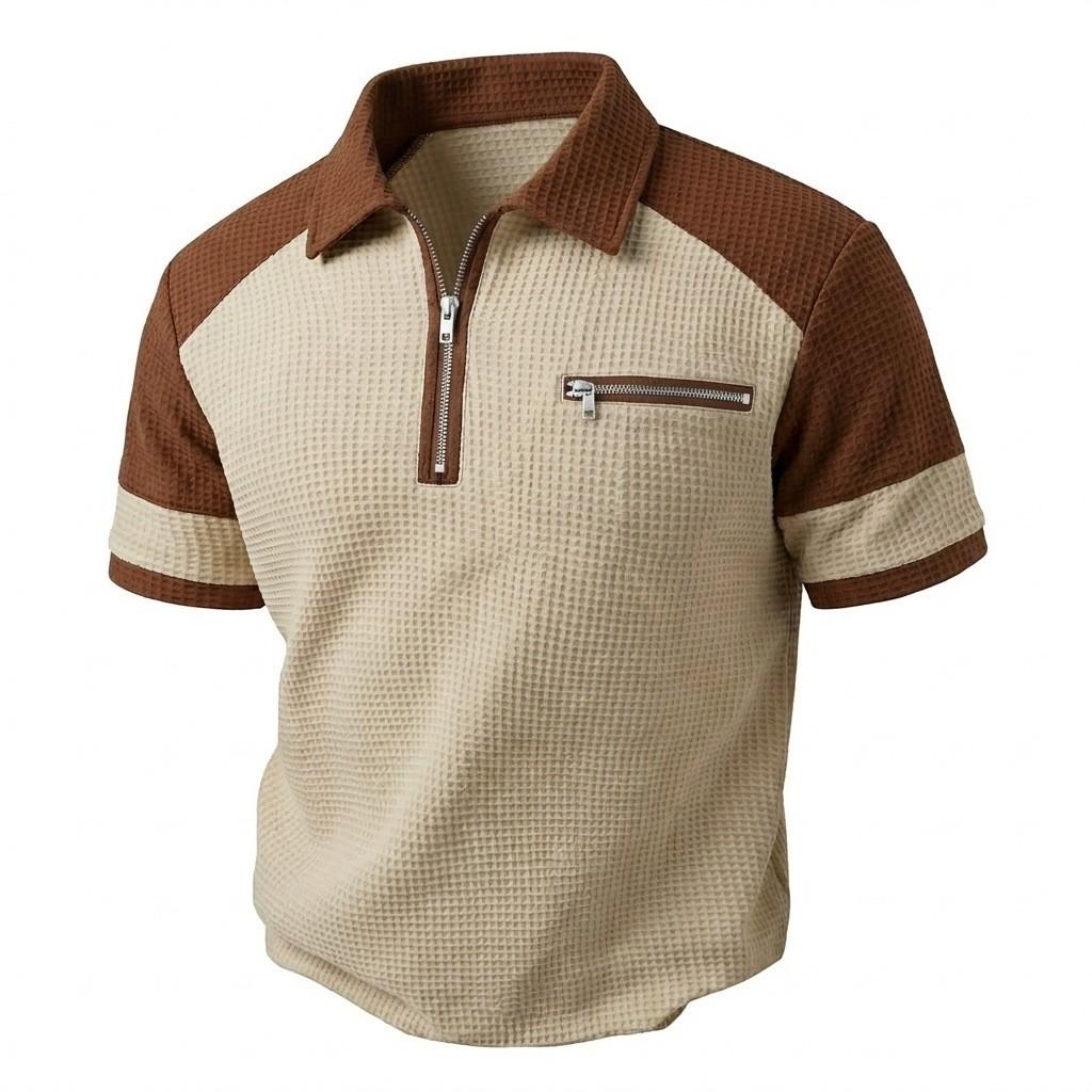 Men s Vintage Waffle Knit Color Block Short Sleeve Polo Shirt Lapel Half Zip Casual Daily Fashion Male Tops XXXL хакі
Men s Vintage Waffle Knit Color Block Short Sleeve Polo Shirt Lapel Half Zip Casual Daily Fashion Male Tops XXXL хакі