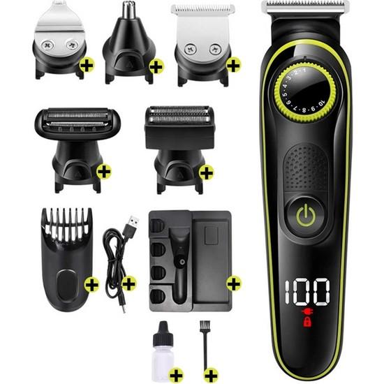 YP 6171 Hair & Beard Styling Shaver Men Набор для ухода за волосами 5 в 1 Ultimate
YP 6171 Hair & Beard Styling Shaver Men Набор для ухода за волосами 5 в 1 Ultimate