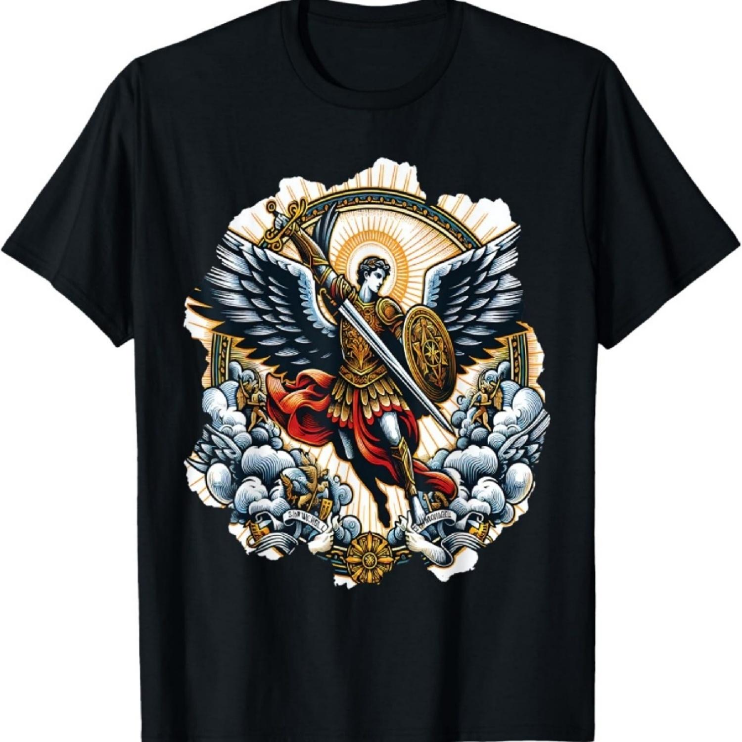 Archangel Michael Christian Angel Saint Michael Costume T-Shirt S
Archangel Michael Christian Angel Saint Michael Costume T-Shirt S