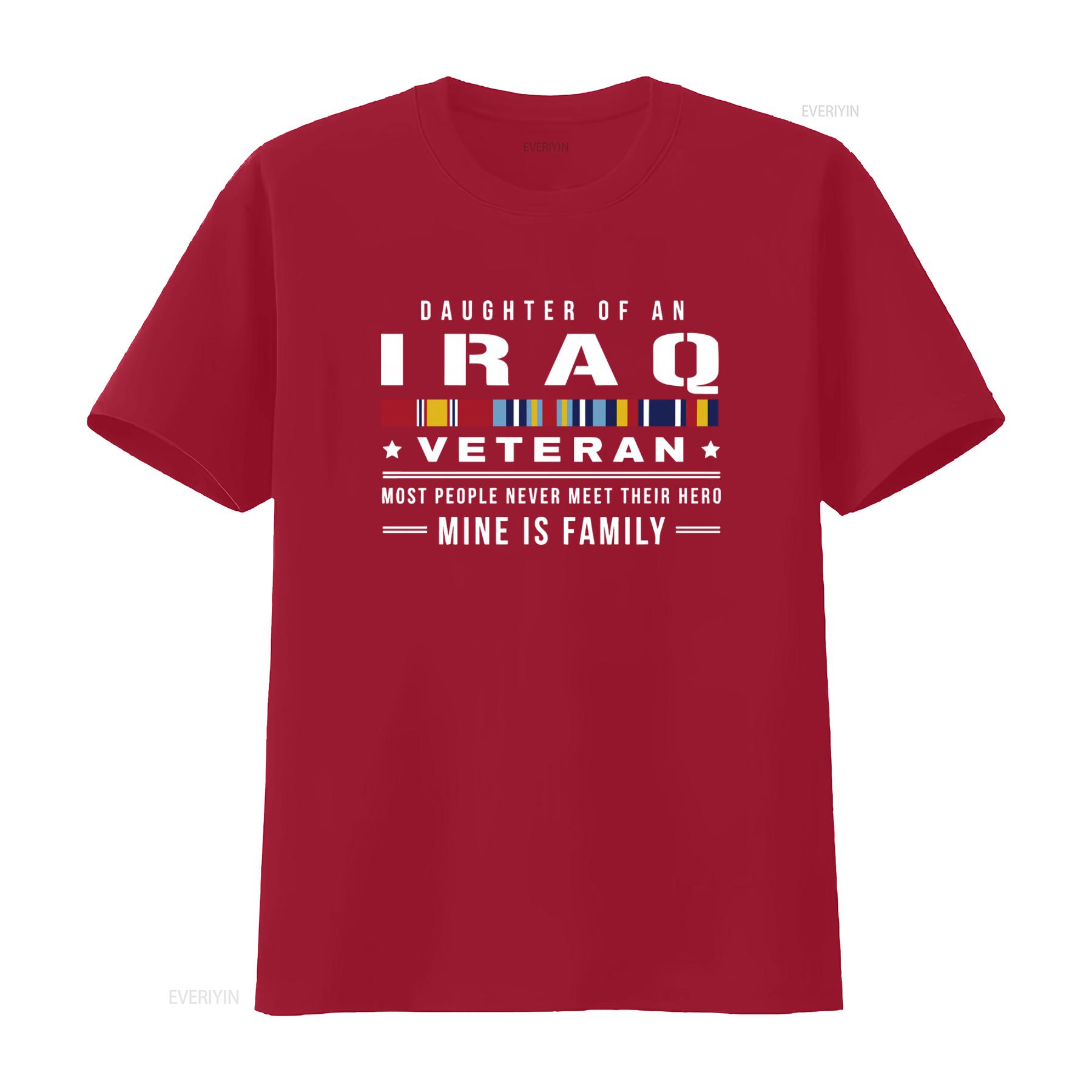 Daughter of an Iraq Veteran T Shirt Most People Never Meet Their Hero Mine Is Family vintage Washed Unisex homme Casual S
Daughter of an Iraq Veteran T Shirt Most People Never Meet Their Hero Mine Is Family vintage Washed Unisex homme Casual S
