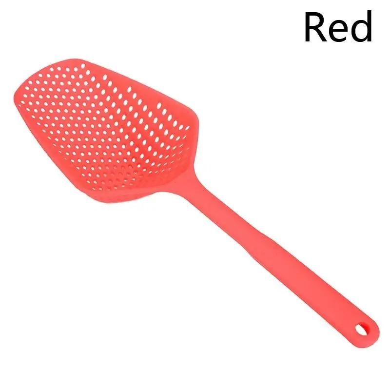 13.5 Large Strainer Spoon - Long Handle Pasta Colander for Spaghetti, Noodles & Veggies, Black/Red/Green Kitchen Tool (Red,L) красный
13.5 Large Strainer Spoon - Long Handle Pasta Colander for Spaghetti, Noodles & Veggies, Black/Red/Green Kitchen Tool (Red,L) красный