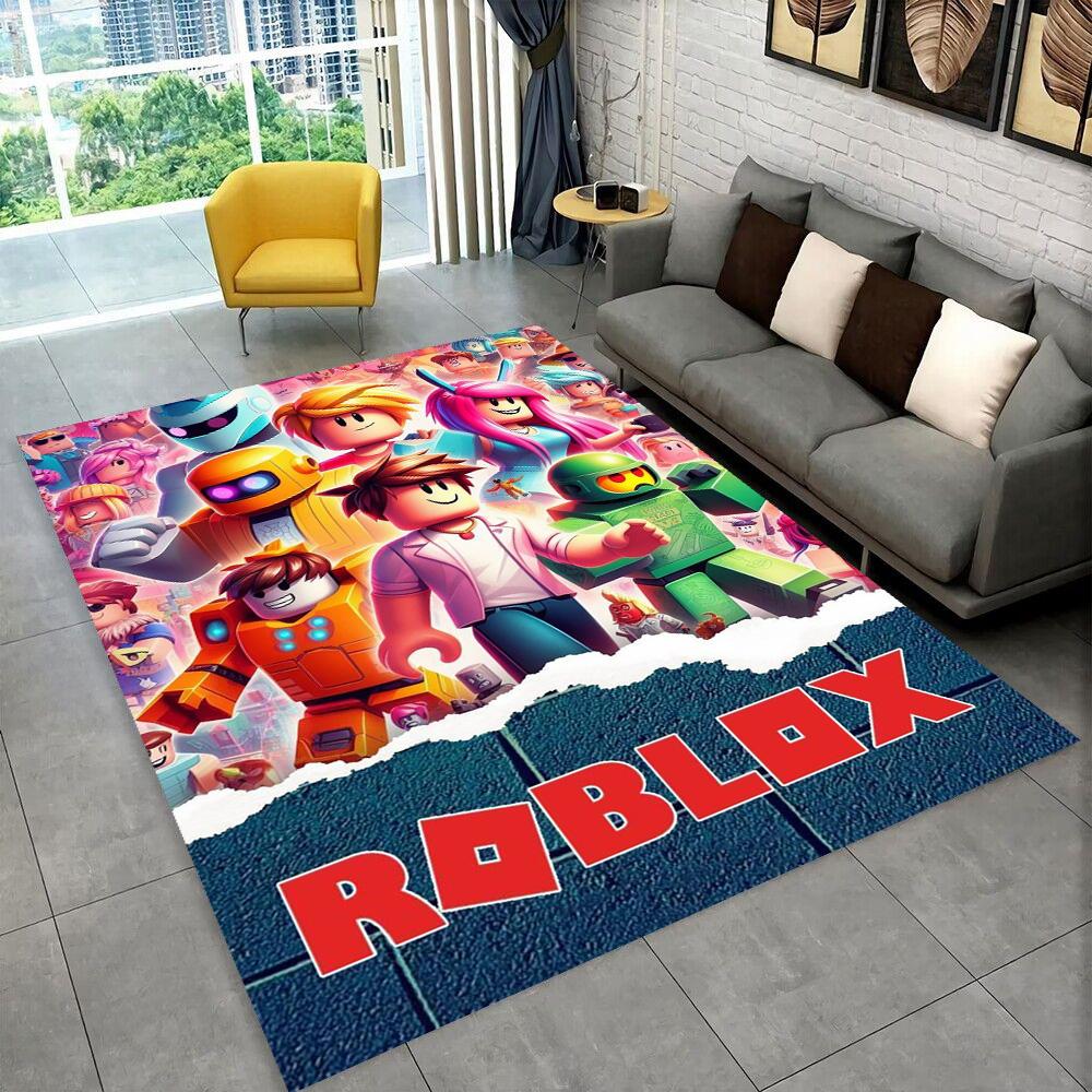 3D Мультяшный Ковер-Коврик Robloxs для Игровой Комнаты, Спальни, Гостиной, Дивана, Домашний Коврик для Прихожей, Декор, Ковер для Зоны, Нескользящий Коврик для Пола, Подарок 40x60cm
3D Мультяшный Ковер-Коврик Robloxs для Игровой Комнаты, Спальни, Гостиной, Дивана, Домашний Коврик для Прихожей, Декор, Ковер для Зоны, Нескользящий Коврик для Пола, Подарок 40x60cm