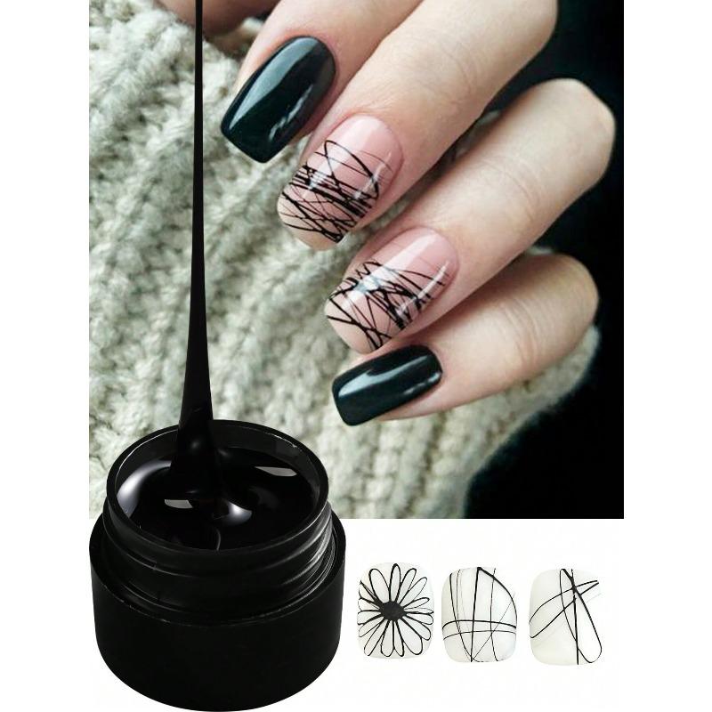 1pcs Black White Nail Spider Gel Soak Off UV Gel Nail Polish Varnish Painting Draw Wire Line Manicure Beauty DIY Nail Art Adhesive Glue чёрный
1pcs Black White Nail Spider Gel Soak Off UV Gel Nail Polish Varnish Painting Draw Wire Line Manicure Beauty DIY Nail Art Adhesive Glue чёрный