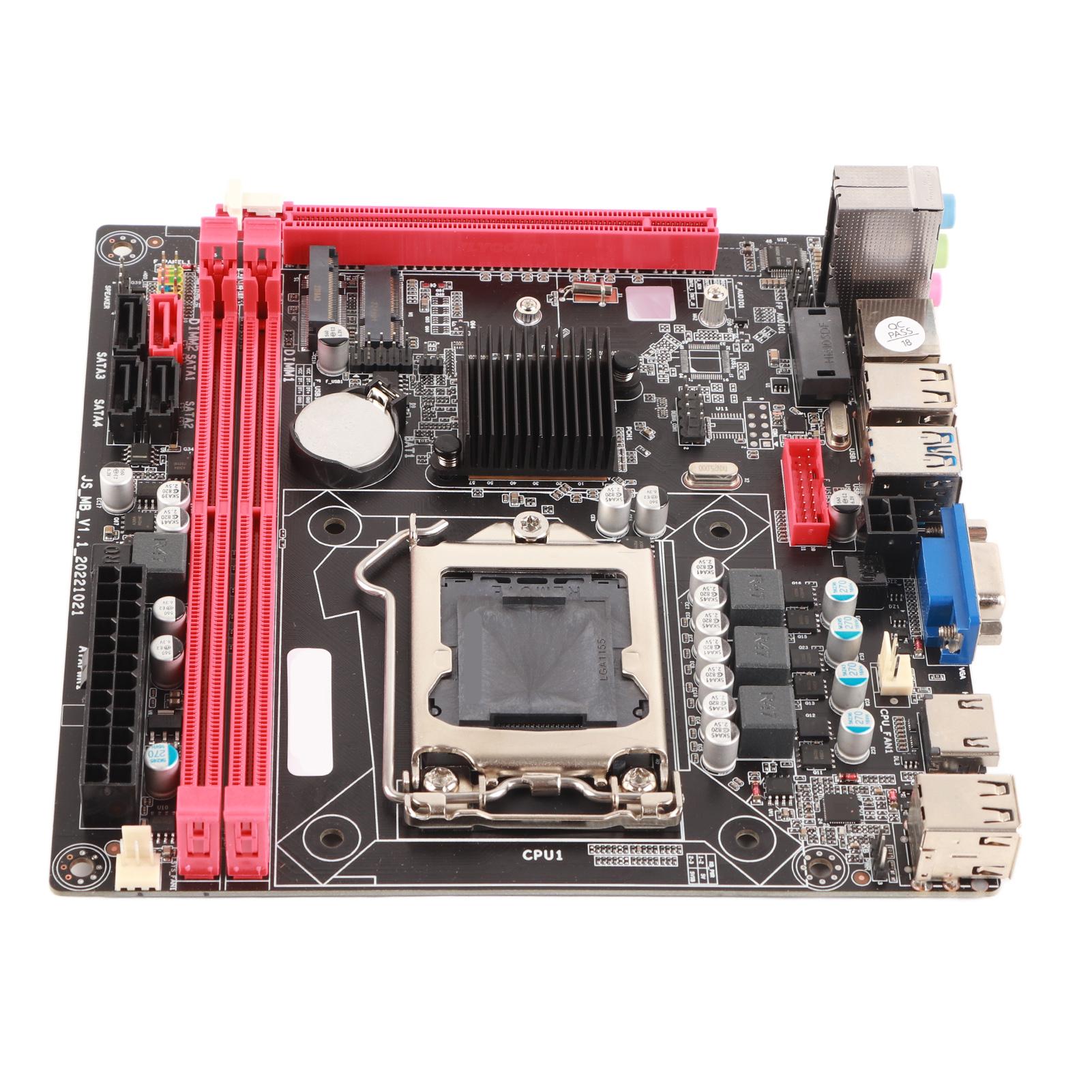 Материнська плата для настільних комп ютерів PCIe 16X DDR3 пам ять VGA HD порт багатофазне живлення SATA3.0 LGA1155 материнська плата
Материнська плата для настільних комп ютерів PCIe 16X DDR3 пам ять VGA HD порт багатофазне живлення SATA3.0 LGA1155 материнська плата