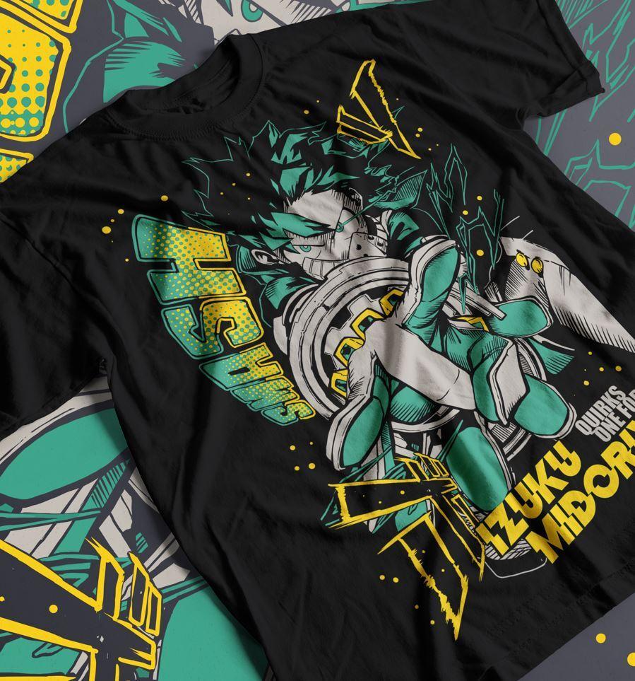 Izuku Midoriya Deku T-Shirt My Hero Academia bakugou Anime T-shirt Size XL
Izuku Midoriya Deku T-Shirt My Hero Academia bakugou Anime T-shirt Size XL