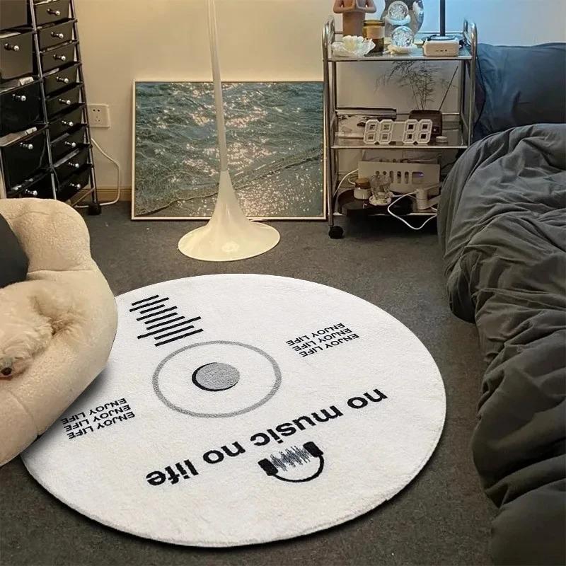 Record Music Round Cd Carpet Game Chair Floor Mat Room Decorated Living Room Lounge Large Area Non-Slip Carpet Easy To Clean 60cm
Record Music Round Cd Carpet Game Chair Floor Mat Room Decorated Living Room Lounge Large Area Non-Slip Carpet Easy To Clean 60cm