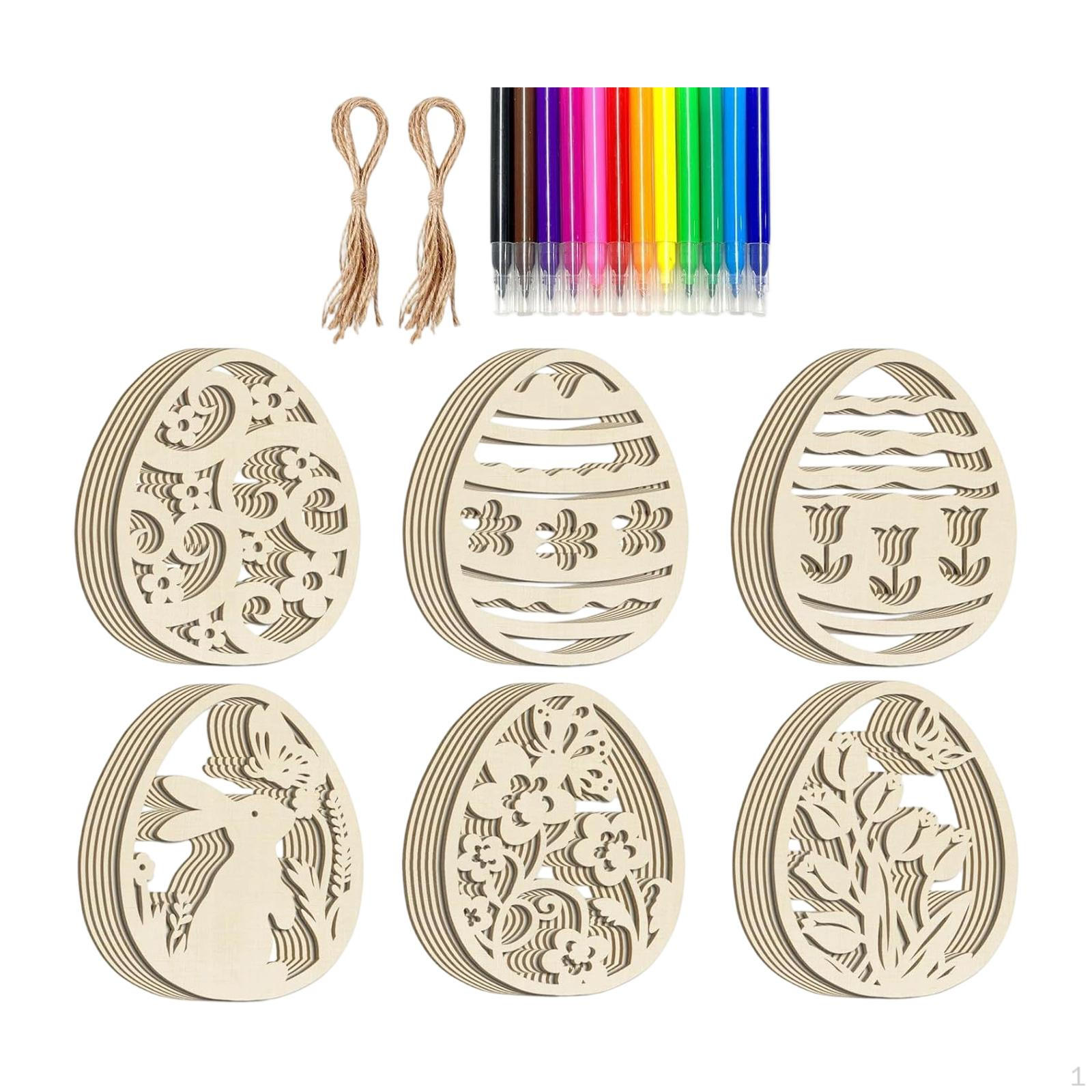 30 Pieces Easter Egg Signs Hanging Decorations Diy Crafts Unfinished Wood Cutouts Wooden Ornaments Style B
30 Pieces Easter Egg Signs Hanging Decorations Diy Crafts Unfinished Wood Cutouts Wooden Ornaments Style B