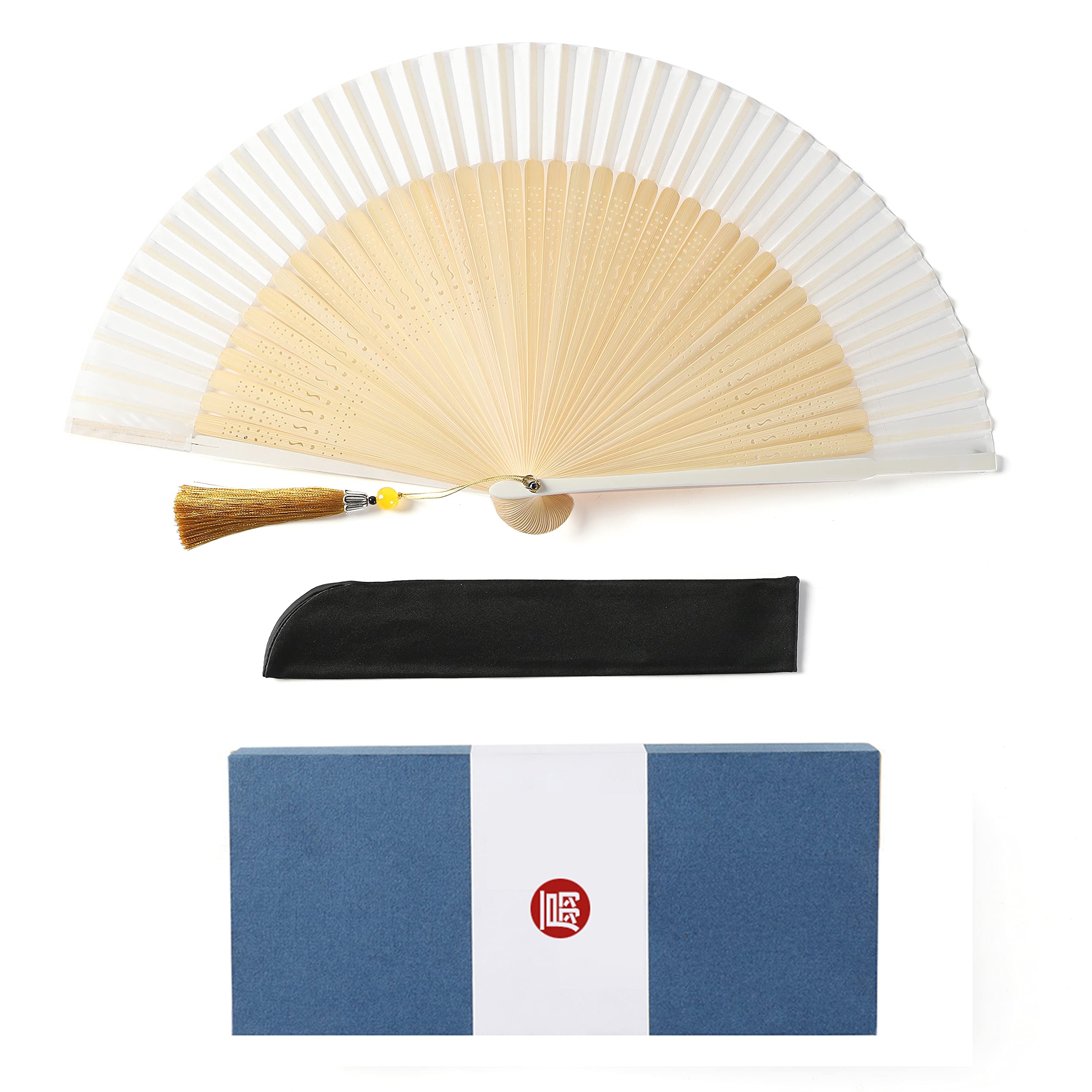 Folding Fan Silk Folding Fan Gift Box Included Perfect for Short Folding Large Folding Japanese Kabuki Fireworks Summer Heatstroke Prevention белый
Folding Fan Silk Folding Fan Gift Box Included Perfect for Short Folding Large Folding Japanese Kabuki Fireworks Summer Heatstroke Prevention белый