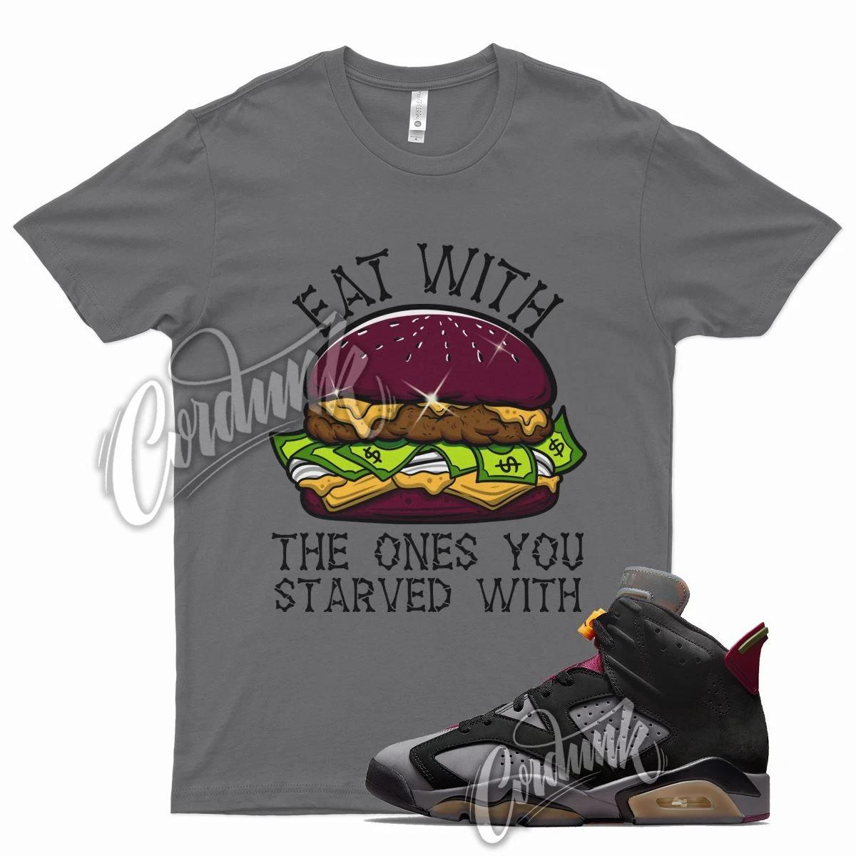 Grey EAT T Shirt for Air J1 6 Bordeaux Light Graphite Dark Maroon Charcoal 4XL
Grey EAT T Shirt for Air J1 6 Bordeaux Light Graphite Dark Maroon Charcoal 4XL